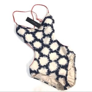 Marc by Marc Jacobs Blue Abstract Dots Monokini